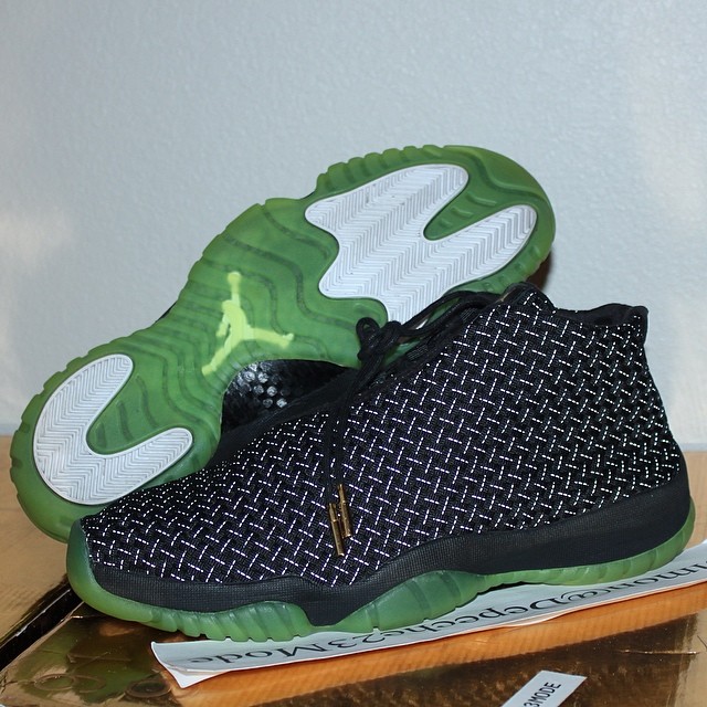 Air Jordan Future Black/Green Sample