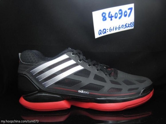 adidas adiZero Crazy Light Low Black Light Scarlet White G49697