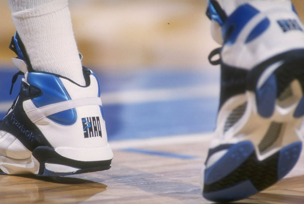 Shaq wearing Reebok Shaq Attaq in 1992 (5)