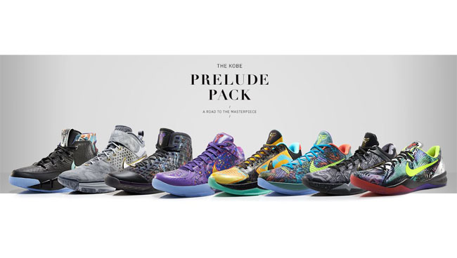 kobe shoes from 1 to 11