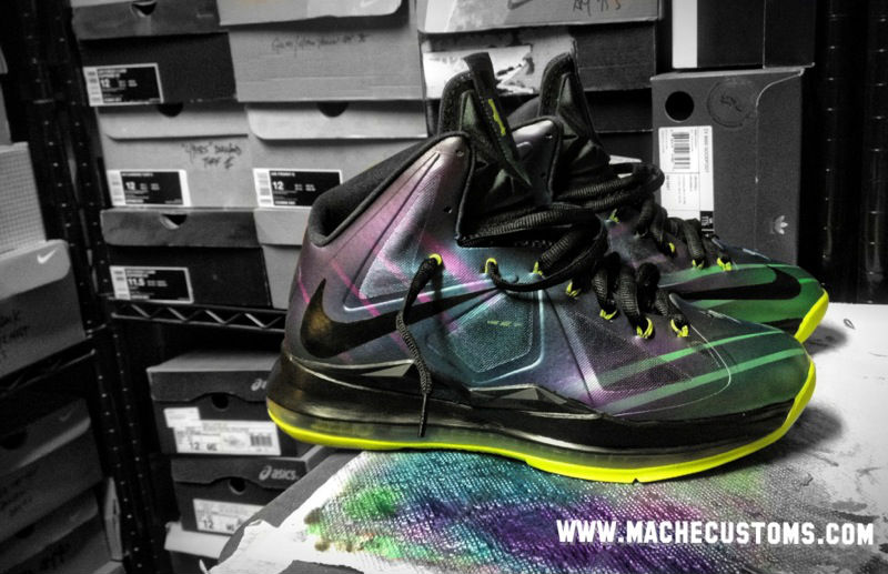 Nike LeBron X Phantom by Mache Custom Kicks (2)