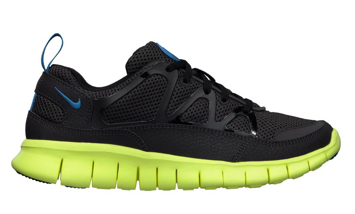 Nike Free Huarache Light GS - Night Stadium/Dark Electric Blue-Volt ...