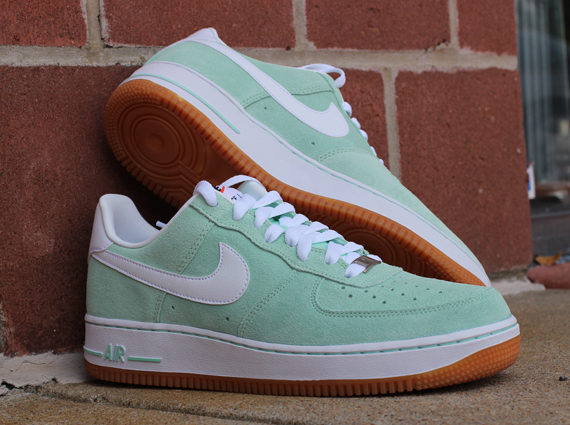 nike air force 1 low arctic green white gum