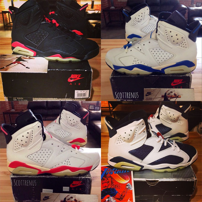 10 Reasons Sneaker Collectors Should Follow @ScottRenus on Instagram: Air Jordan 6 OG Vintage