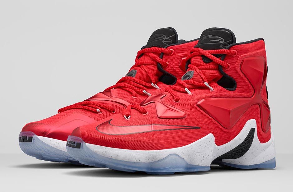 lebron james 13 red