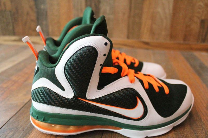 Green and best sale orange lebrons