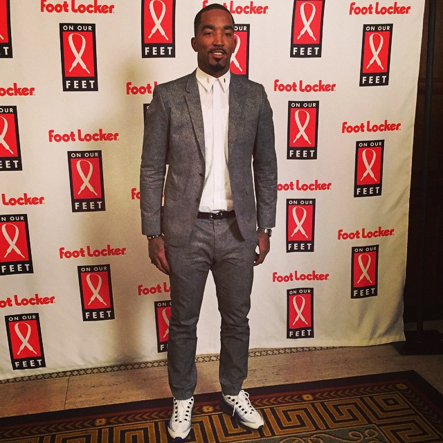 JR Smith wearing Nike Air Max 95