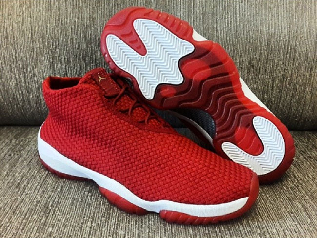 Jordan future outlet red high