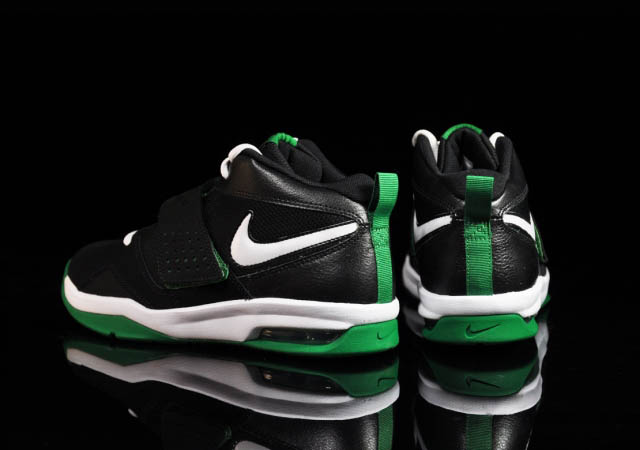 Nike Air Legacy 3 Paul Pierce Black White Pine Green White 472677-001 E