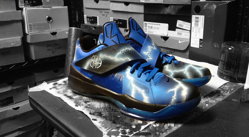 Nike Zoom KD IV Dimebag Darrell by Mache Custom Kicks (1)