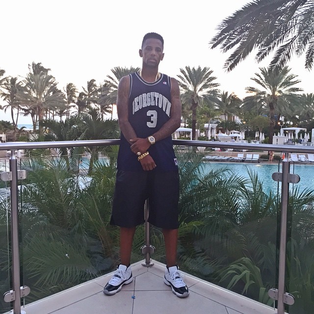 Fabolous wearing Air Jordan XI 11 Concord