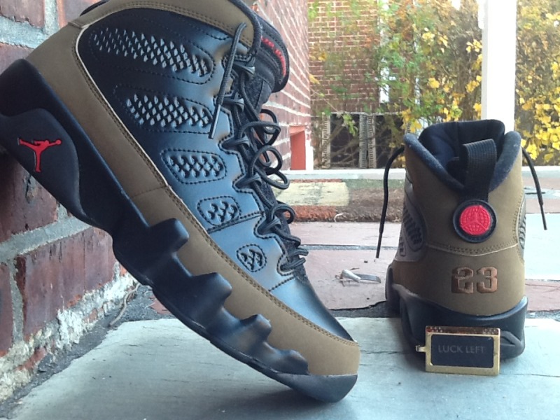 air jordan 9 retro olive