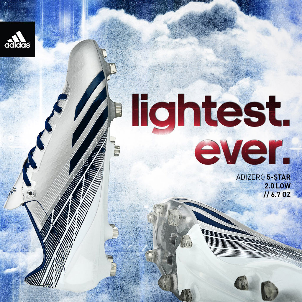 adidas lightest cleats