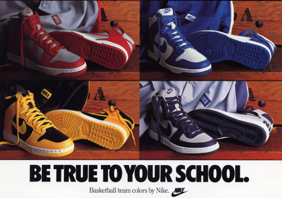 nike dunk college pack