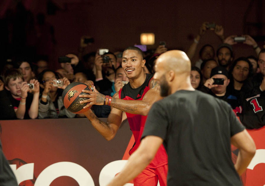 adidas "Run with Derrick Rose" Event in Chicago 10