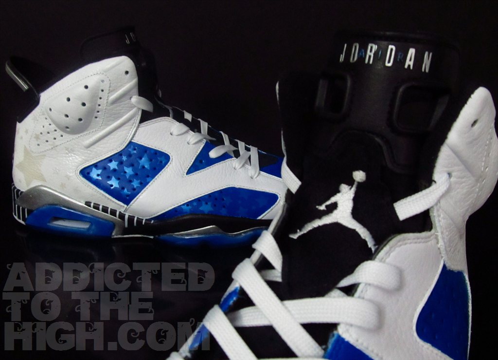 Air Jordan VI "Orlando Magic" By Mizzee Customs