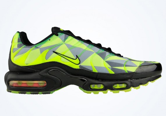 white black and neon green air max