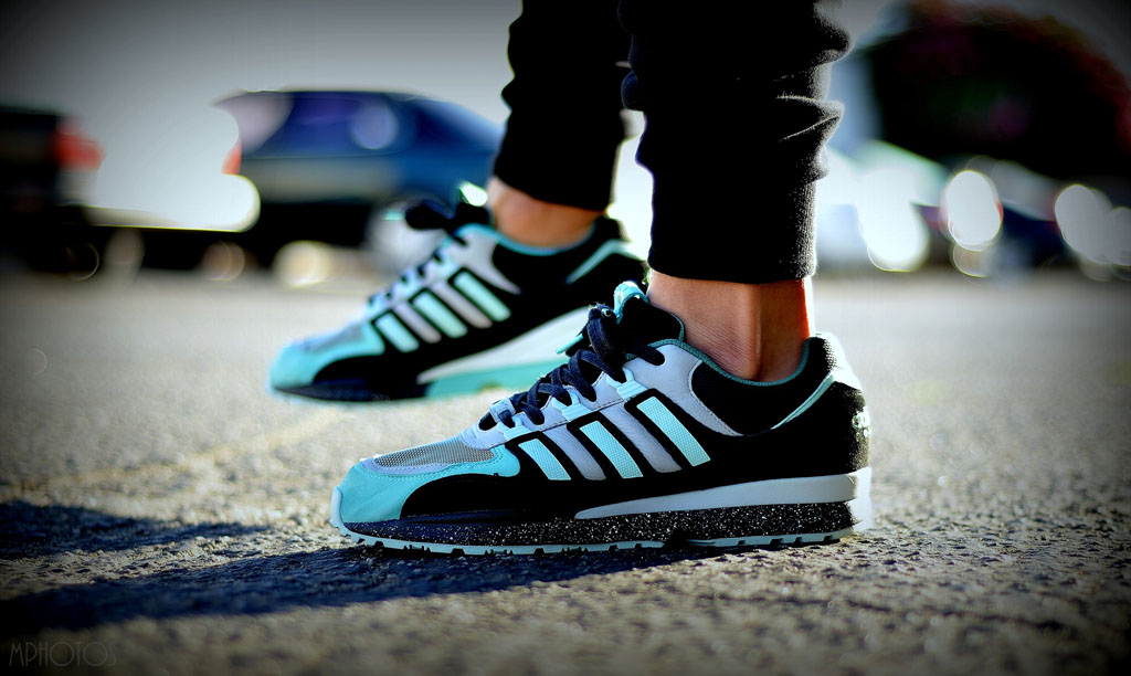 moy in the Sneaker Freaker x adidas Originals Torsion Integral S