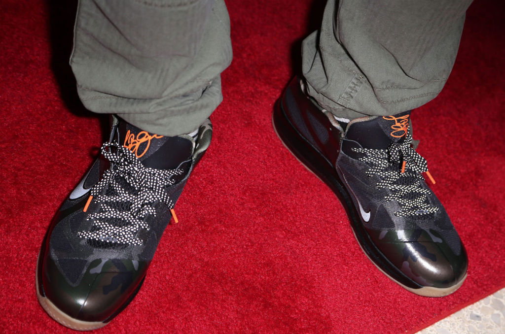 LeBron James Wears Nike LeBron 9 Low 