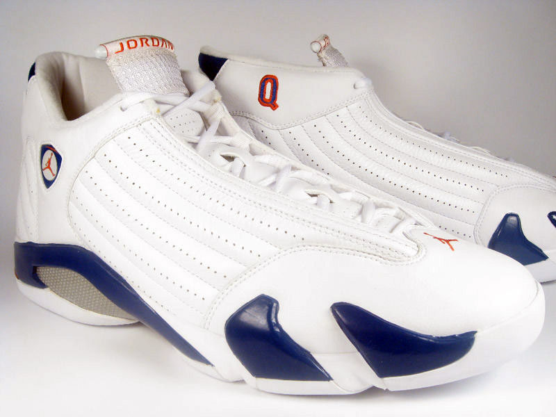 Quentin Richardson wearing Air Jordan XIV 14 New York Knicks Home PE (2)