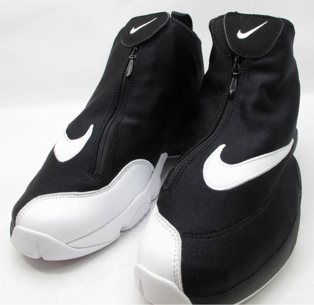 nike gloves shoes black and white