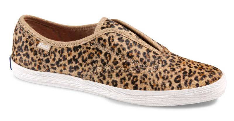 Keds leopard slip sales on