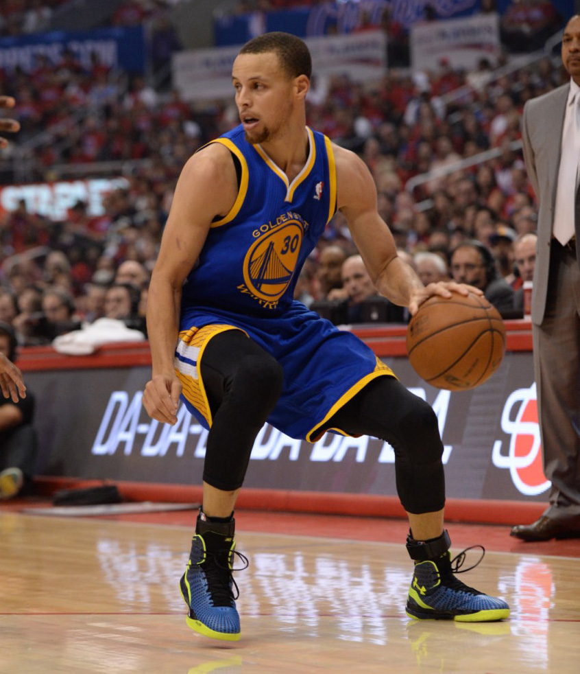 Stephen Curry Debuts Under Armour ClutchFit Drive In NBA Playoffs