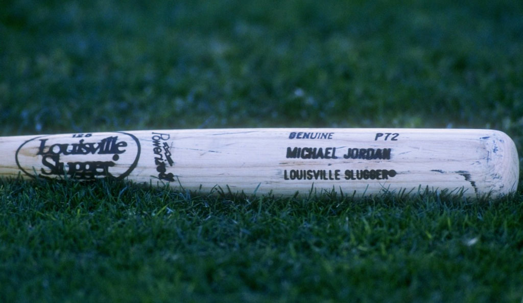 Michael Jordan footage with Birmingham Barons Baseball 