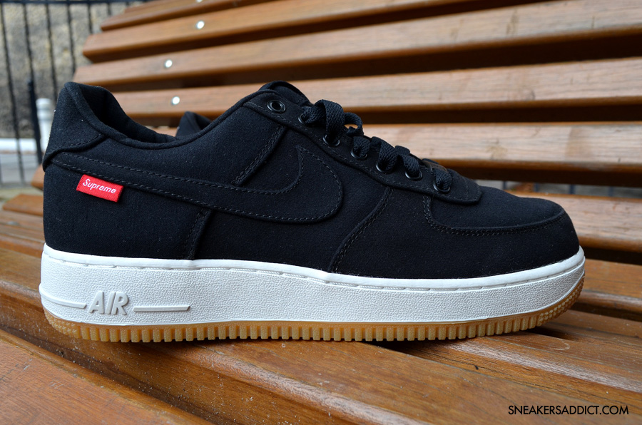 Supreme x Nike Air Force 1 Low - 30th Anniversary - Black | Complex