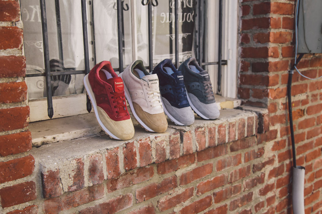 saucony jazz luxury pack red