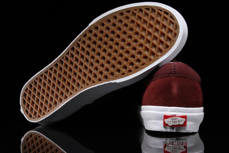 vans slip on pro deep mahogany