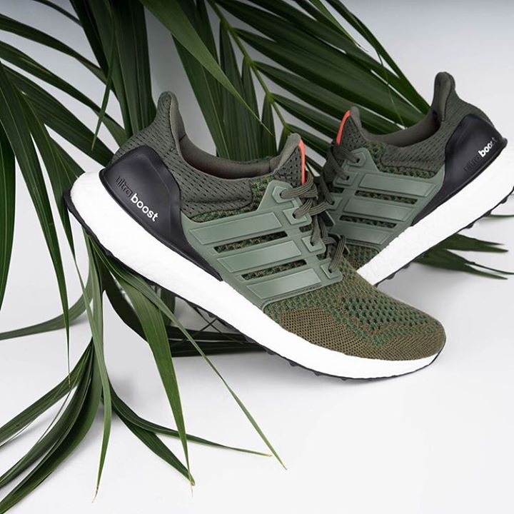 adidas ultra boost olive green womens