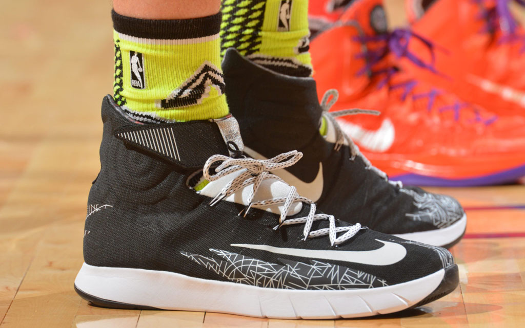 Mason Plumlee wearing Nike Zoom HyperRev