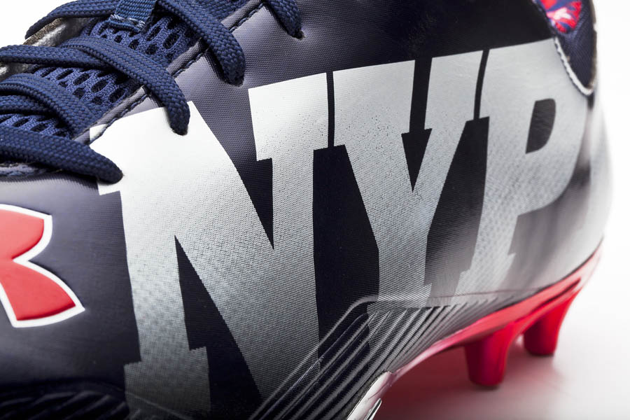 Under Armour hopes you notice the cleats in Sunday's NFL championship games