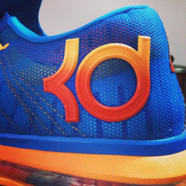 Nike KD 6 Elite Blue/Orange-Mango 642838-400 (4)