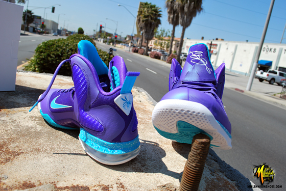 Nike lebron sale 9 hornets