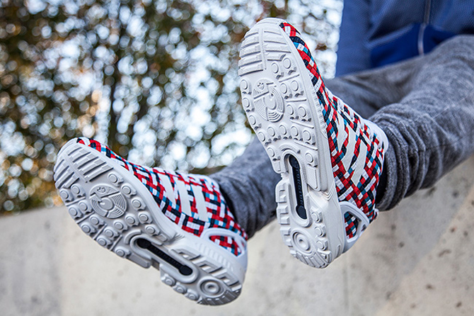 adidas zx flux multicolor