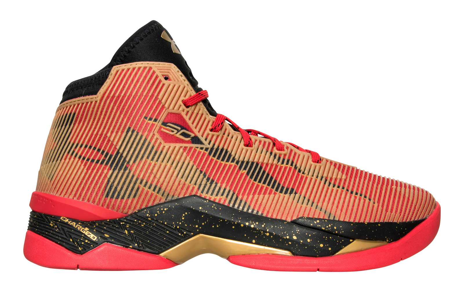 Under Armour Curry 2.5 Red Black. 