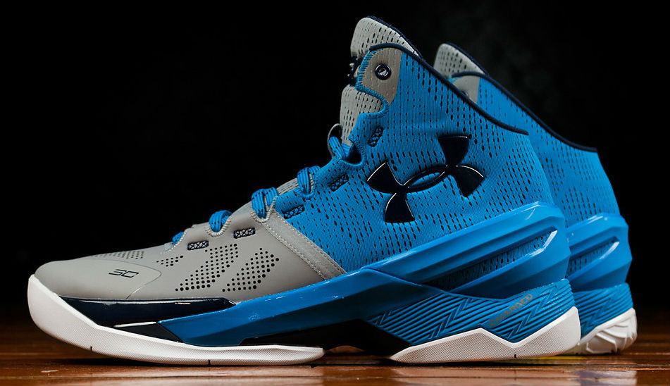 Under Armour Curry Two Steel/Electric Blue-Navy | Sole Collector