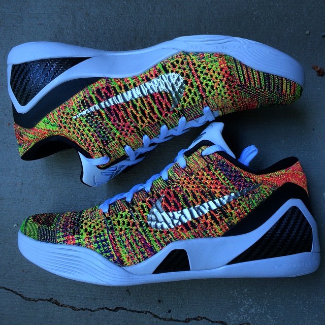 Kobe 9 cheap elite low multicolor