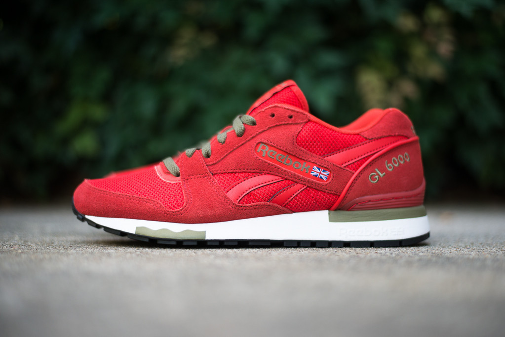 Reebok GL 6000 - Red / Olive | Sole 