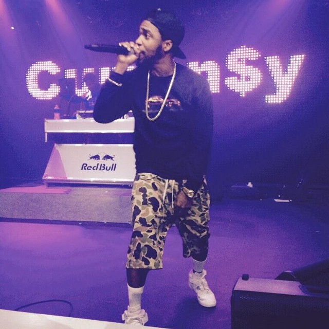 Currensy wearing Nike Air Force 1 Mid