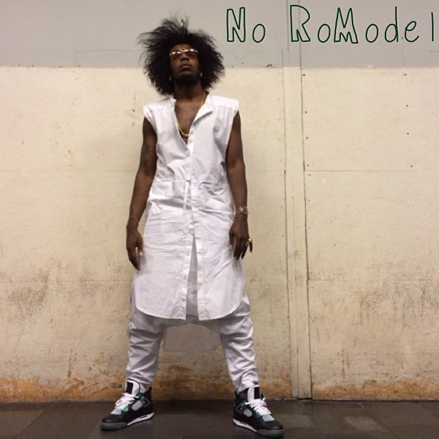 Trinidad James wearing Air Jordan IV 4 Retro Oregon