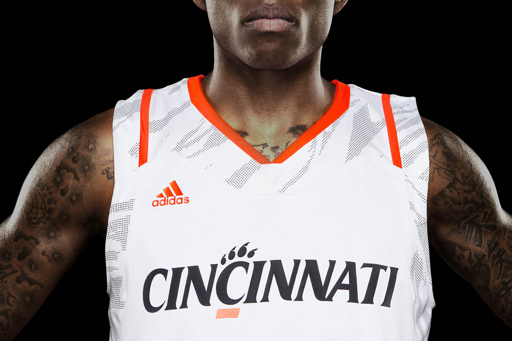 adidas adiZero Basketball Uniform Cincinnati Bearcats Home