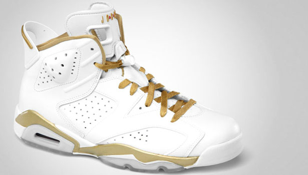 white and gold 6s