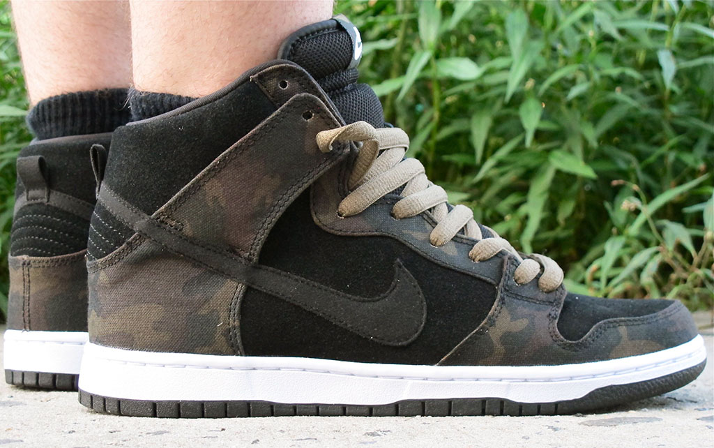 nike dunk high camo