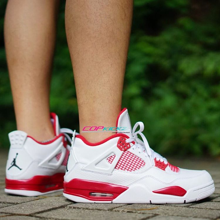 jordan 4 alternate 89 on feet