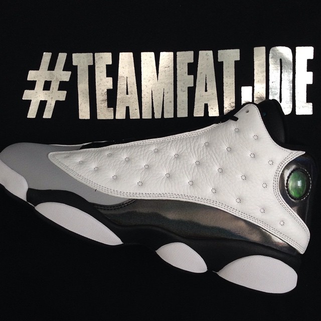 Fat Joe Picks Up Air Jordan XIII 13 Barons