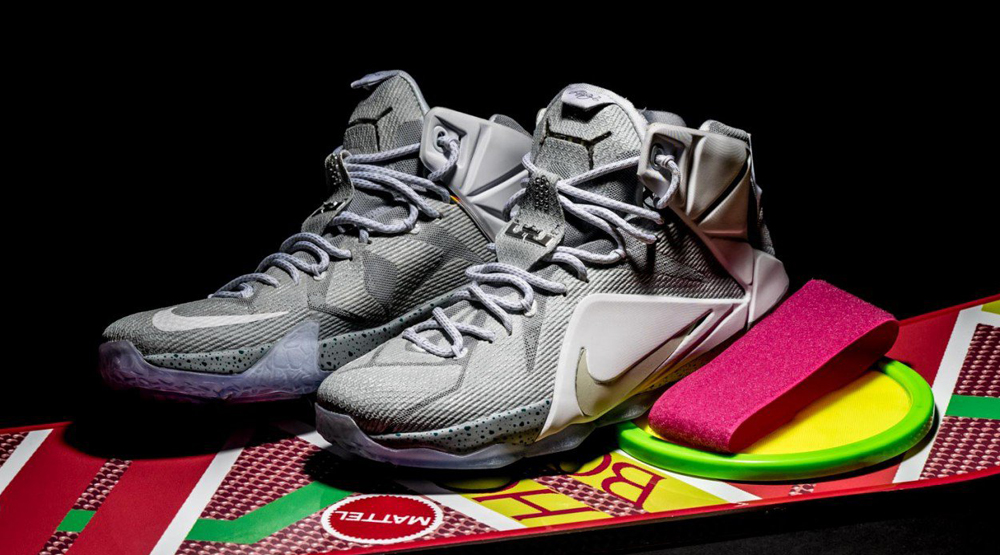 lebron back to the future shoes