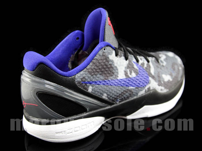 Nike Zoom Kobe VI Camo - Black/Grey/Concord